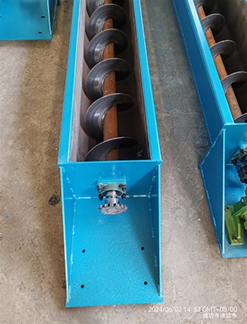 螺旋输送机的工作原理